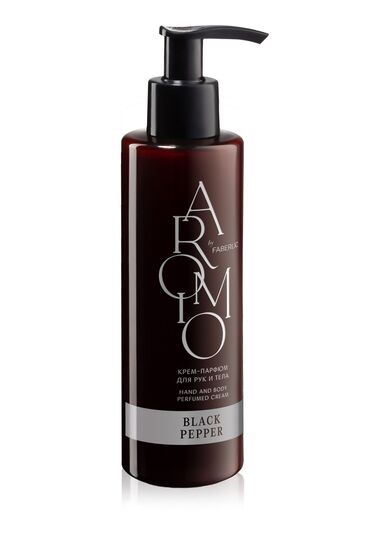 Yuma gelləri: Aromio by Faberlic – Black Pepper ətirli əl və bədən üçün krem-parfüm