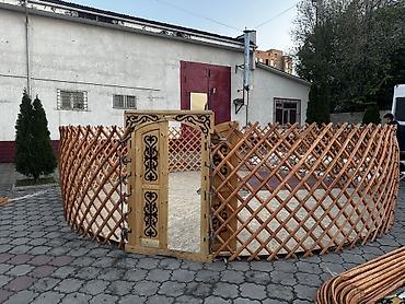 Аренда юрт: Аренда юрты, Каркас Деревянный, 85 баш, Казан, Посуда, С полом — 8