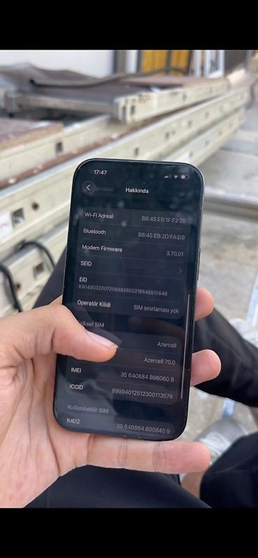 nömre azercell: IPhone 15, 128 GB, Qara, Face ID — 4