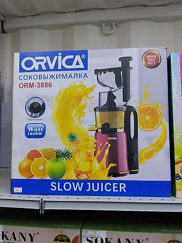 Соковыжималка ORVICA ORM-3886 (Slow Juicer) - Вертикальная шнековая