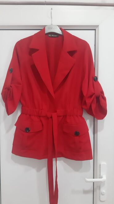 trikotaj qadın kostyumları: L (EU 40), rəng - Qırmızı