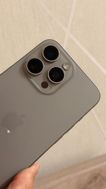 iphone 15 pri: IPhone 15 Pro Max, Б/у, 256 ГБ, Space Gray, Коробка, 79 % — 6