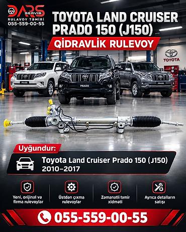 kia rol: TOYOTA LAND CRUISER PRADO 150 (J150) — Qidravlik Rulevoy ƏSAS OEM / — 1