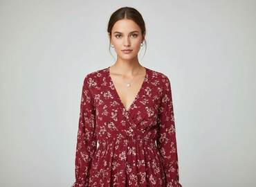 czerwona obcisła sukienka h m: H&M Divided, Women`s dress, size S