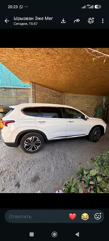 sanata 2018: Hyundai Santa Fe: 2019 г., 2 л, Типтроник, Дизель, Кроссовер — 3