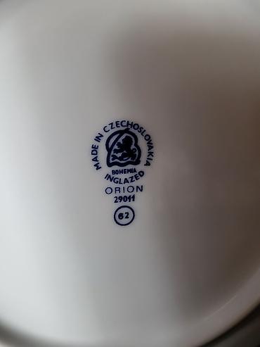 Kuhinjski setovi: Deseetni bohemija porcelan tanjiri iz 90ih.god. Desertni bohemijini — 3