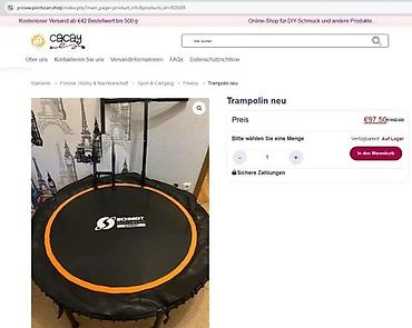 razite: Mini fitnes trambolina sa ručkom – Schmidt Sportsworld (model na — 5