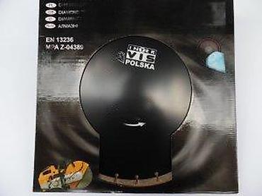 Rezne i brusne ploče: Dijamantski rezni disk INTER VIS POLSKA – Segment 400 mm - Prečnik — 7