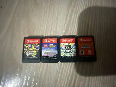 Nintendo Switch: Продается Nintendo switch Oled. В комплекте 4 игры: Mario party / — 4
