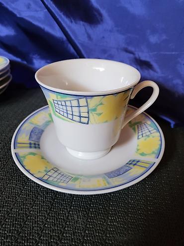 case coca cola: Solje nove velike za kafu iz 90ih.god. Porcelanske solje svedski — 7