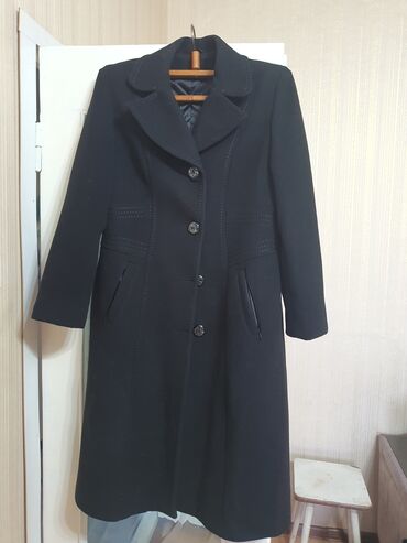 Пальто: Пальто, Осень-весна, Драп, Длинная модель, L (EU 40), XL (EU 42)