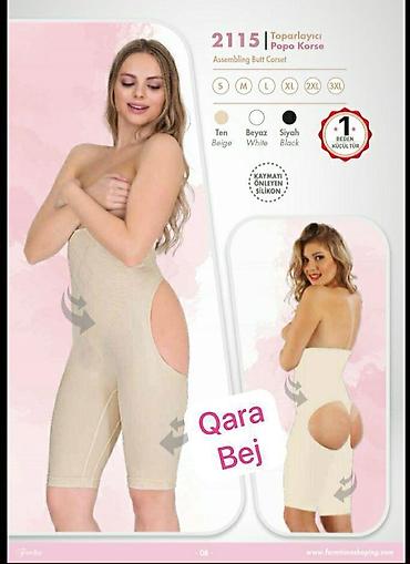 Alt paltarı: Qadın üçün müxtəlif çeşiddə korsetlermiz var Qiymət çeşidə görə — 9