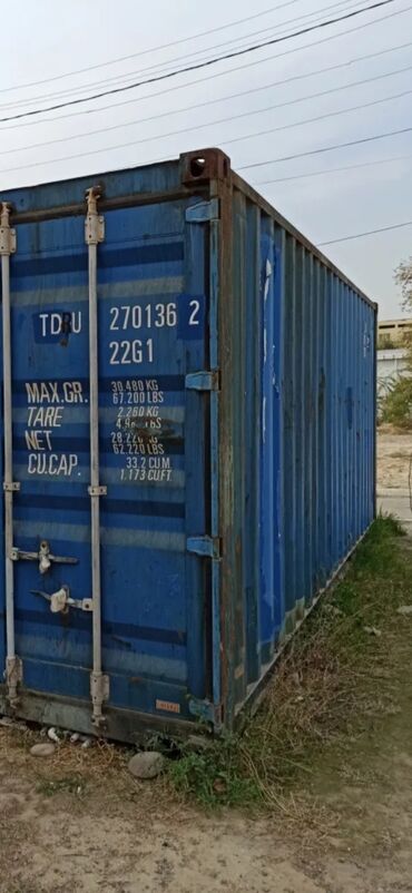 konteyner 40 tonluq: Kantiner 20 tonluq uzunluğu 6.10 eni 2.50 hündürlüyü 2.90