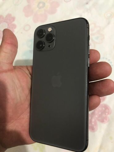 телефон айфон 11 про: IPhone 11 Pro, Б/у, 64 ГБ, Matte Space Gray, 76 %