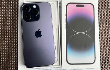 i̇phone 14: IPhone 14 Pro, 128 GB, Deep Purple, Face ID