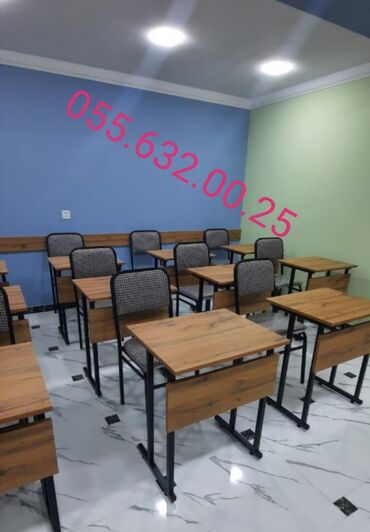 Masa və oturacaq dəstləri: Tədris kursları üçün stol stul desti masa və oturacaqlar dəstləri — 4