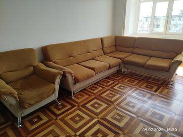 kunc divan satiram: Künc divan, İşlənmiş, Açılan, Bazalı, Parça, Çatdırılma yoxdur