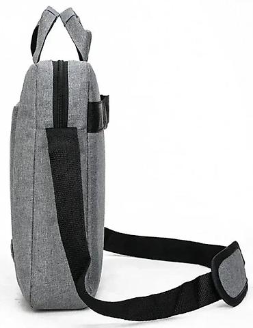 Futrole i torbe za laptopove: Torba za laptop – siva, poslovno-putna - Moderan dizajn od — 3