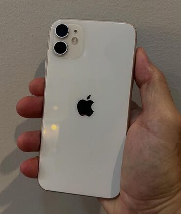yığılma ayfon: IPhone 11, 128 GB, Ağ, Zəmanət, Face ID, Sənədlərlə