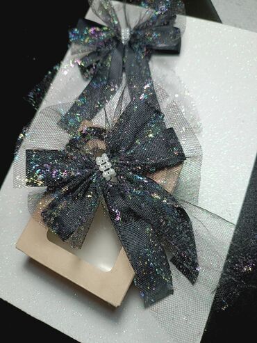 Аксессуары для волос: Бантики, заколки, галстуки броши ручной работы. в единственном — 14