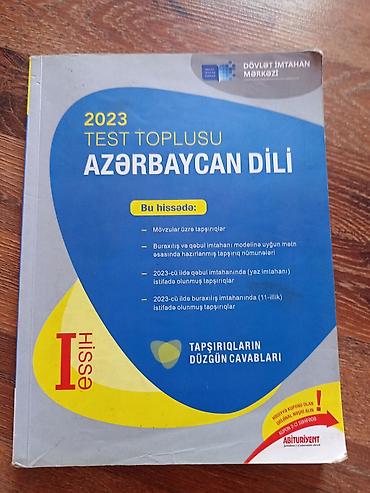 Testlər: Azərbaycan dili Testlər 11-ci sinif, DİM, 1-ci hissə, 2023 il — 1