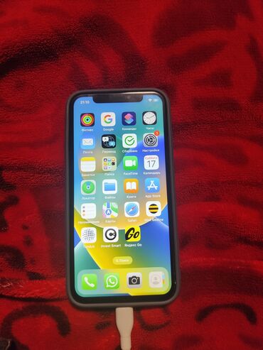 обмен на iphone x: IPhone X, Б/у, 64 ГБ, Чехол, Кабель, 100 %