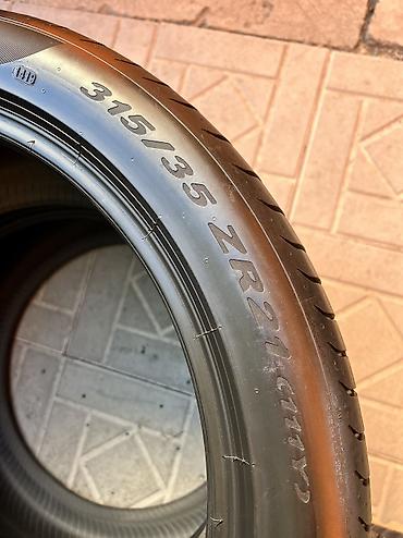 шина сайлун: Шины 315 / 35 / R 21, Лето, Б/у, Пара, Германия, Pirelli — 4
