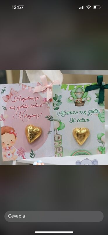 Sifarişlə əl işləri: Həri, nişan xəstəxanaçıxışı, ad günü, xına və s. üçün İstənilən — 9