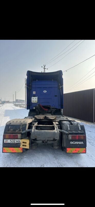 Тягачи: Тягач, Scania, Тентованный — 10