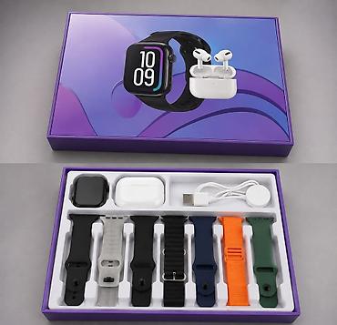 i7 pro max: S3000 ProMax 7+3 Smartwatch Seti – Deluxe Edition Çoxfunksiyalı — 3