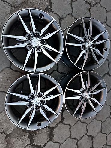 pir: Литые Диски R 18 Hyundai, Комплект, отверстий - 5, Б/у — 6