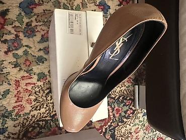 ysl ayaqqabi: Yves Saint Laurent qadın tufliləri - Model: Klassik platformalı — 2