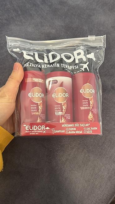 panço nədir: Elidor “Braziliya Keratin Terapiyası” səyahət dəsti Məzmun: - 1 — 1