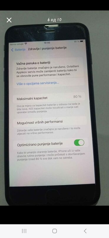 Apple iPhone: Apple iPhone iPhone 8 Plus, 64 GB, Crn, Otisak prsta — 5