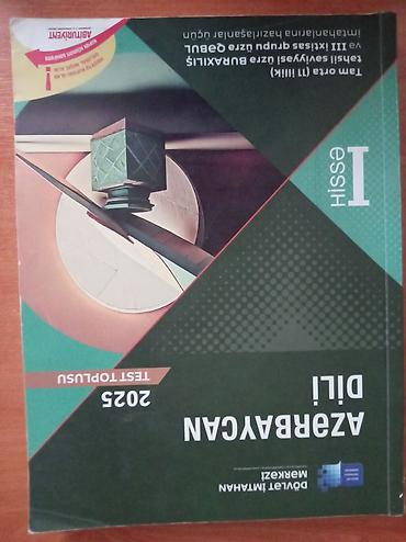 Testlər: Məhsul: “Azərbaycan dili – 2025 Test Toplusu”, I hissə — 2
