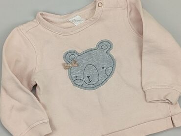 koszula pudrowy roz: Bluza, H&M, 9-12 m, stan - Bardzo dobry