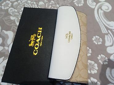 барсетки coach: Кошелёк COACH New York - Модель: женский длинный кошелёк-клатч с — 4