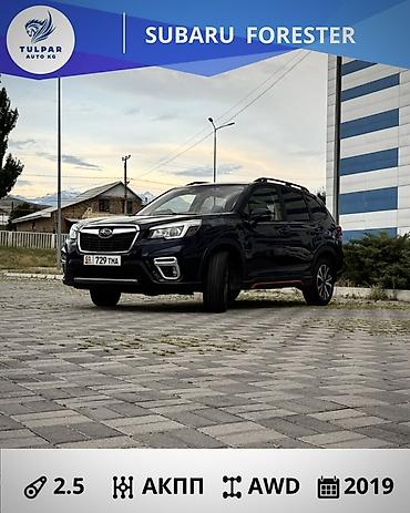forester sport: Subaru Forester: 2019 г., 2.5 л, Вариатор, Бензин, Кроссовер — 1