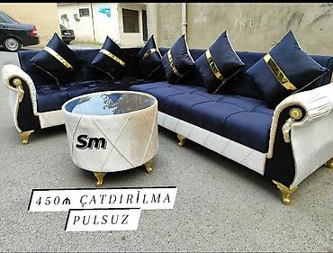 Divanlar: Künc divan, Yeni, Açılmayan, Bazasız, Şəhərdaxili pulsuz çatdırılma — 6