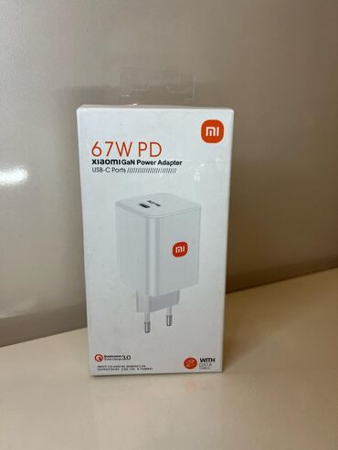 Adapterlər: Adapter Xiaomi, 67 Vt, Yeni