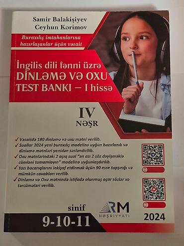 Тесты: Məhsul: “İngilis dili fənni üzrə Listening və Reading Test Bankı – I — 1