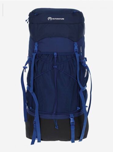 синяя сумка: Рюкзак туристический, походный Outventure Creek 65 Новый, не