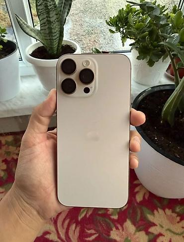 ipone 7: IPhone 16 Pro Max, Б/у, 256 ГБ, Золотой, Коробка, 91 % — 3