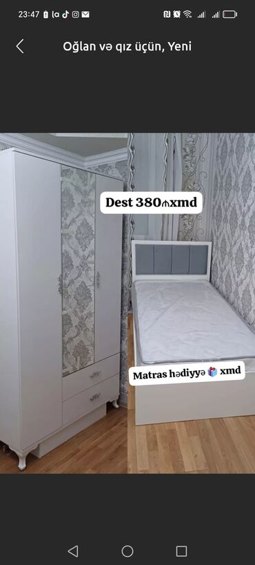Dolablar: Yeni, Açılan, 3 qapılı Düz dolab, Dolab-asılqan, Türkiyə — 14