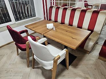 divan restoran ucun: Restoran, kafe üçün masa-divan dəsti satılır. Masa 95 Azn (15 ədəddir) — 5