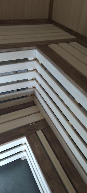 Полки для ванной: Бани Сауны Внутреняя отделка Утепление Установка котлов Рваный камень — 5