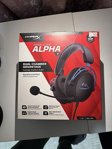 iphone 14 bishkek: Игровая гарнитура HyperX Cloud Alpha S неделю только пользуюсь — 1