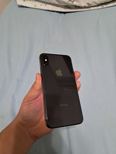 iphone 7 цена в бишкеке бу: IPhone X, Б/у, 64 ГБ, Черный, Защитное стекло, 100 %