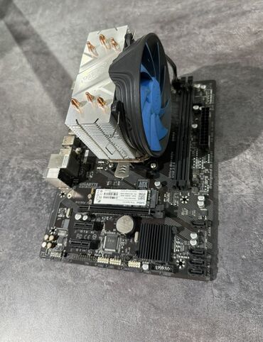 комплект материнская плата процессор: Энелик плата, Gigabyte, AM4, Micro-ATX, ПК үчүн
