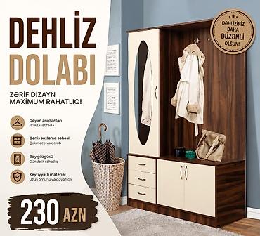 DEHLİZ DOLABI Zərif dizayn, maksimum rahatlıq axtaranlar üçün lalafo.az -da DEHLİZ DOLABI Zərif dizayn, maksimum rahatlıq axtaranlar üçün